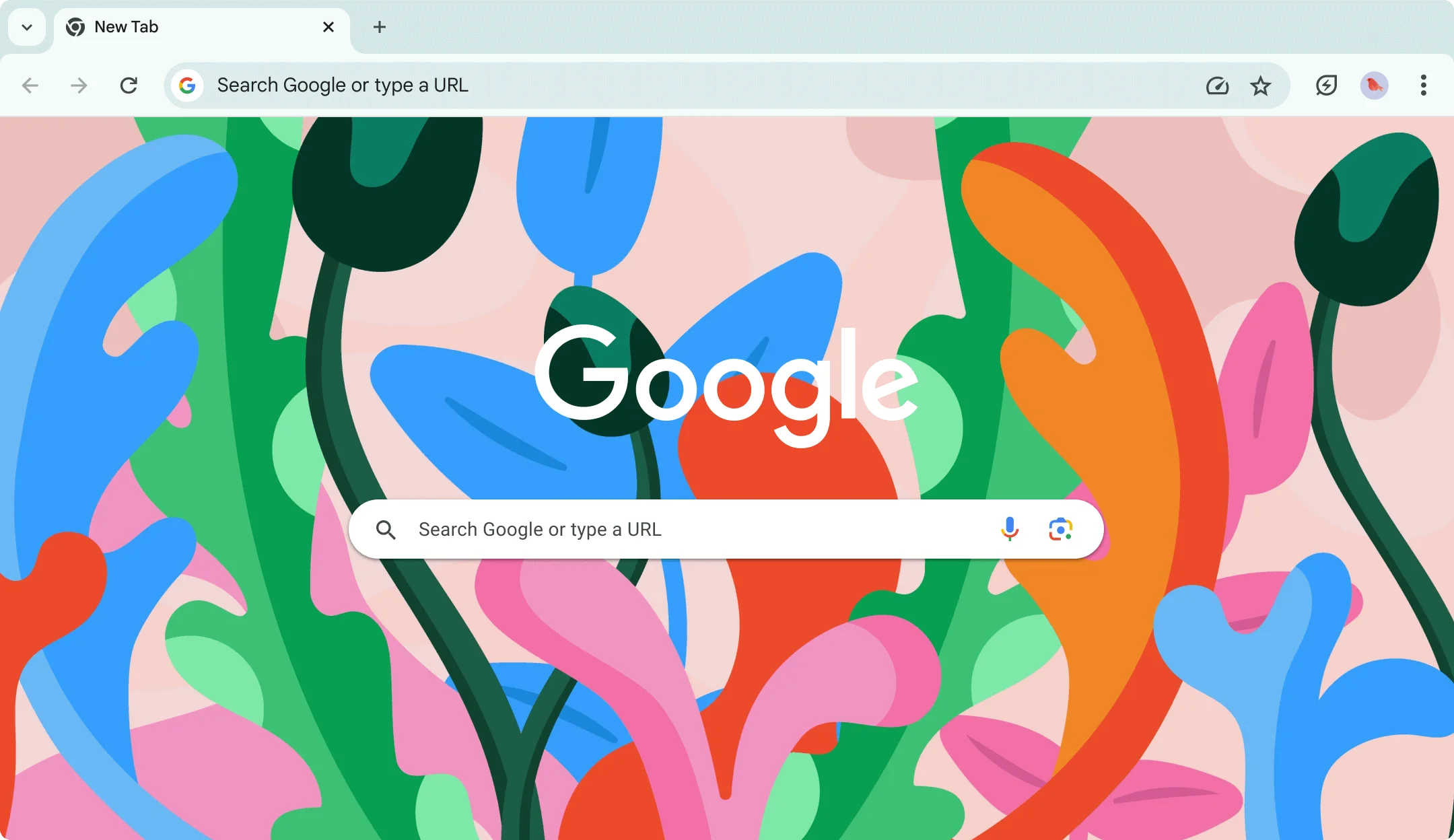 Google Chrome 官方落地页主视觉展示